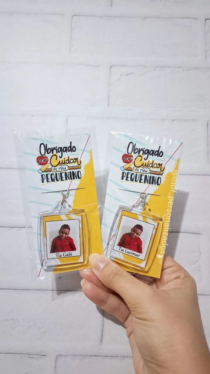 Chaveiro acrílico 3x4 - Foto 2