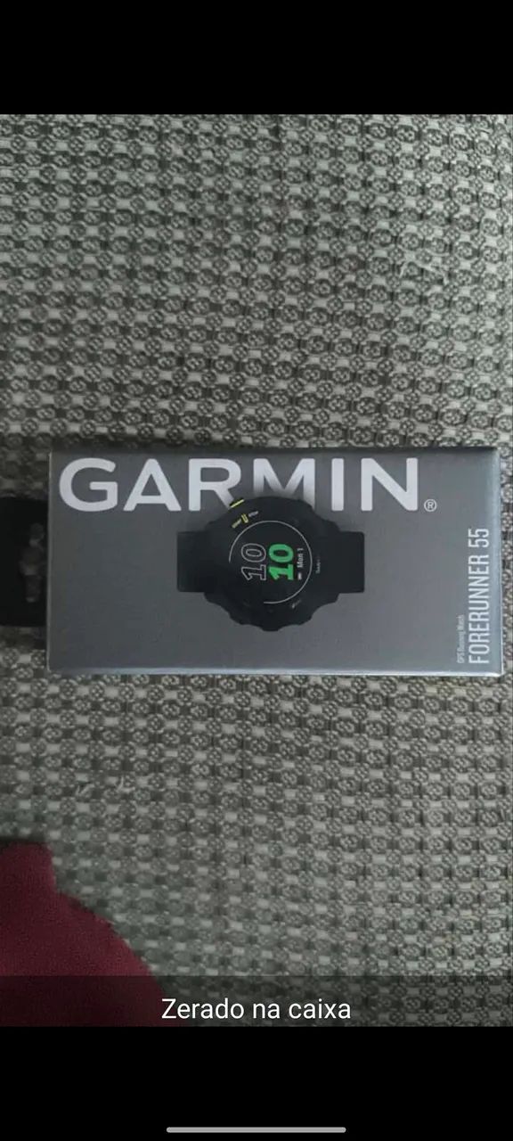 Garmin forerunner 55 zero na caixa  - Foto 3