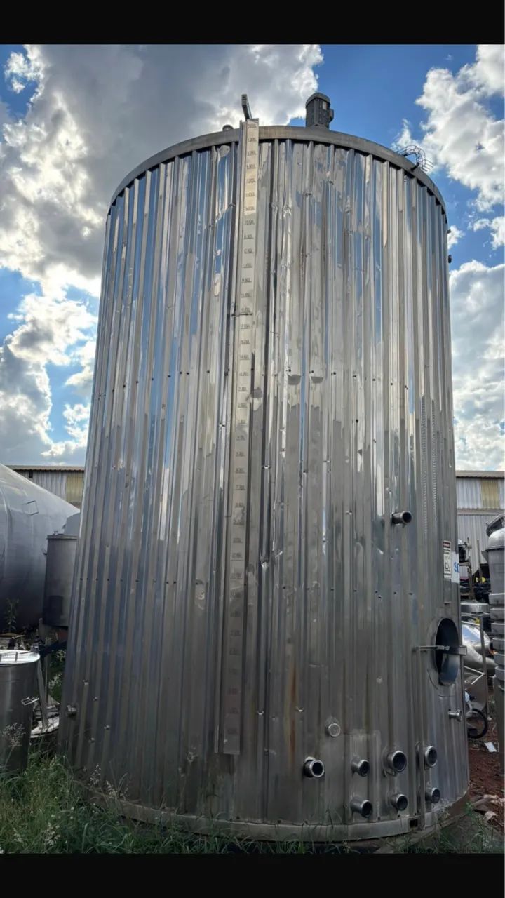 Tanque Misturador em Aço Inox com Isolamento Térmico 40.000 Litros  - Foto 2