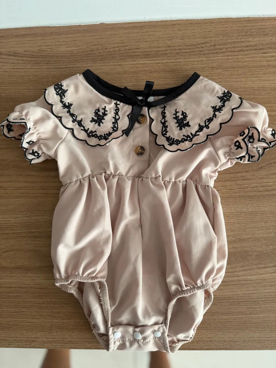 Romper menina 1 a 3 meses