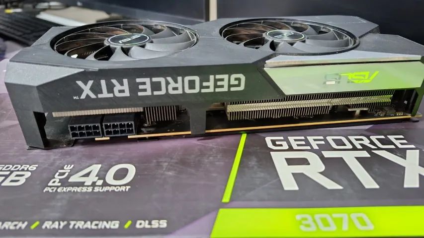 ASUS RTX 3070 Dual - Estado de Nova - Roda Tudo no Ultra! - Foto 5