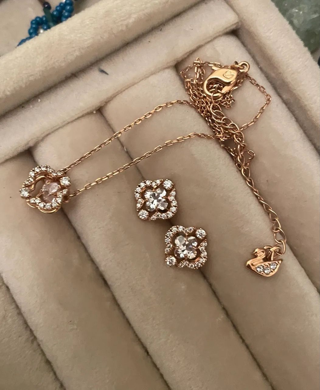 Conjunto Una Swarovski - Foto 2