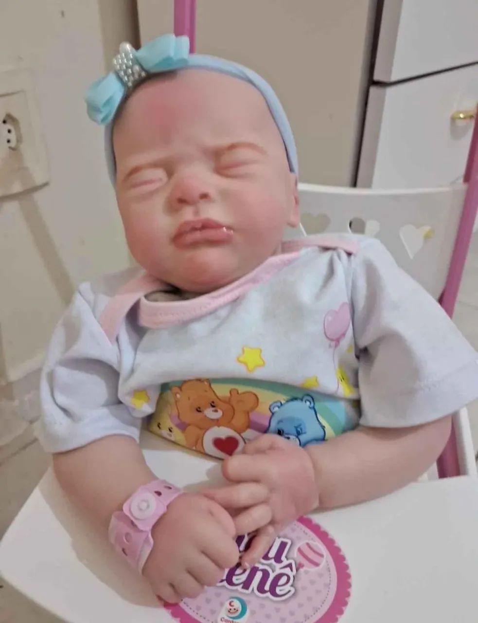 Bebe reborn corpo tecido