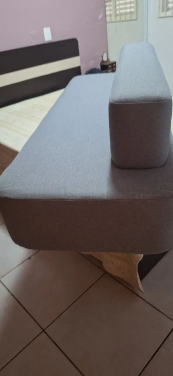 Sofá cinza Office  - Foto 2