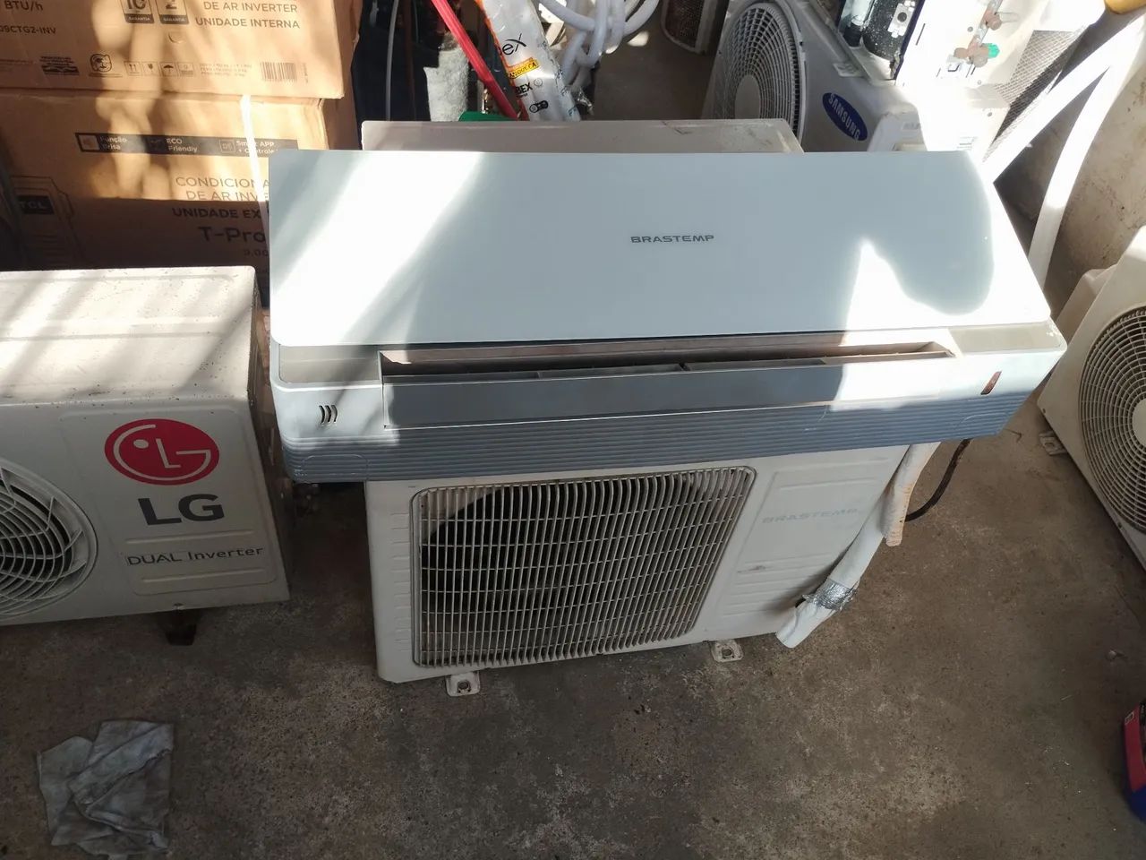 Split 9.000 BTUs Brastemp instalado $1600