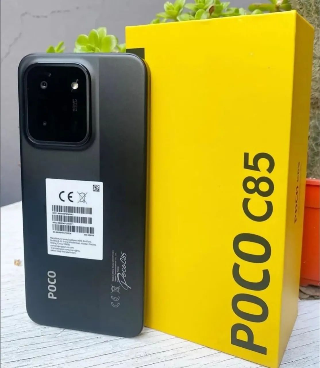 3 Poco c85 256 GB 128 GB Black 