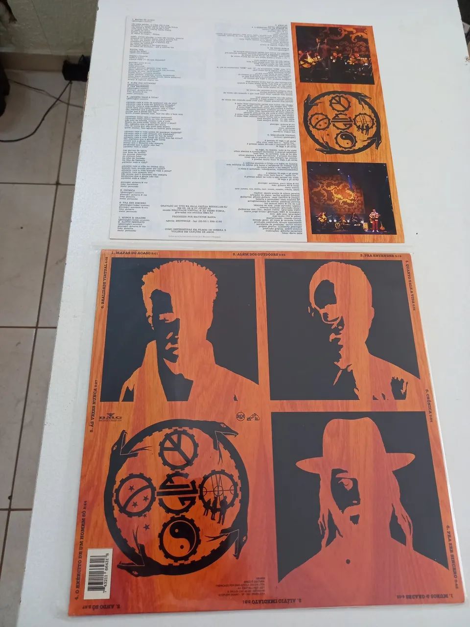 Lp engenheiros do hawaii  filmes de guerra - Foto 2