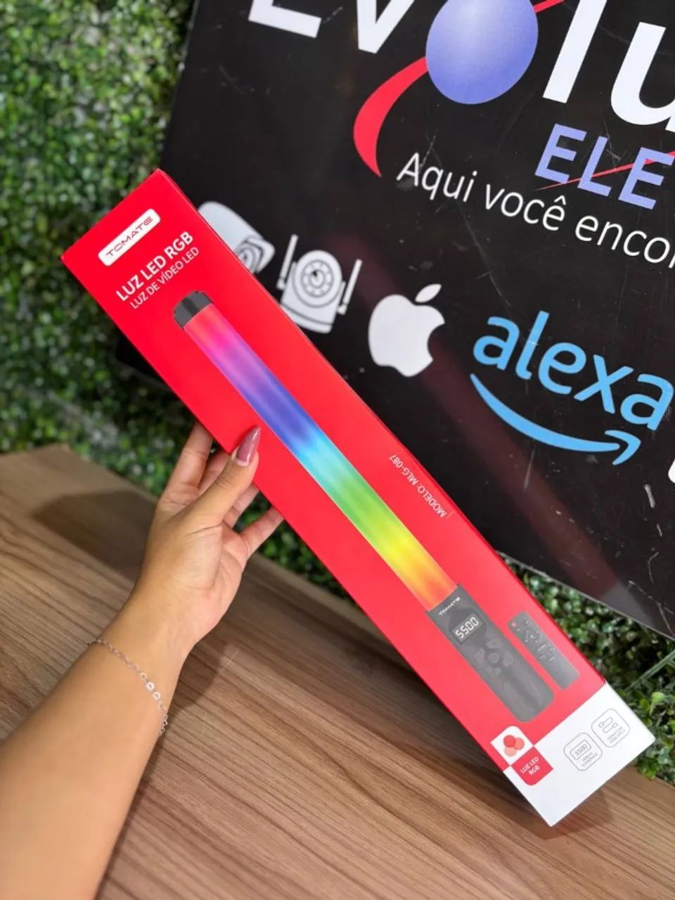 Bastão de Luz de Led RGB - TOMATE