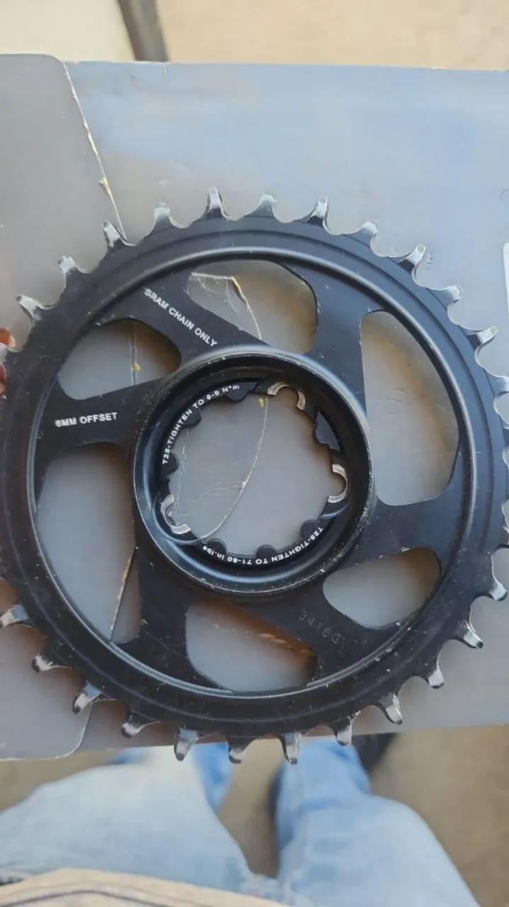 Coroa sram 32 offset 6 mm