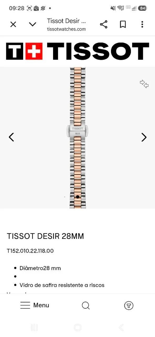 Relógio feminino Tissot  - Foto 4