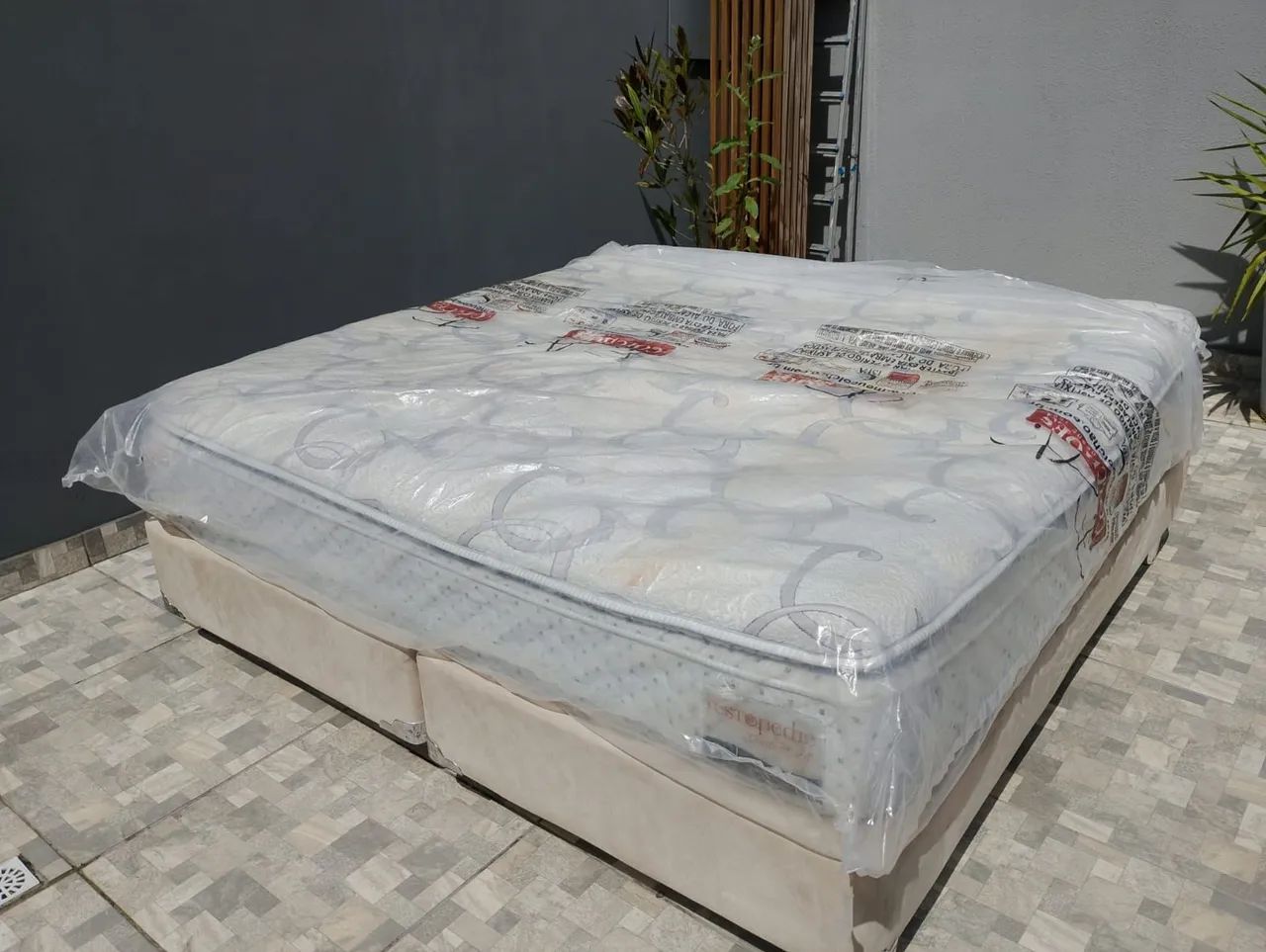 Cama box king Size 193x203 completa  - Foto 2