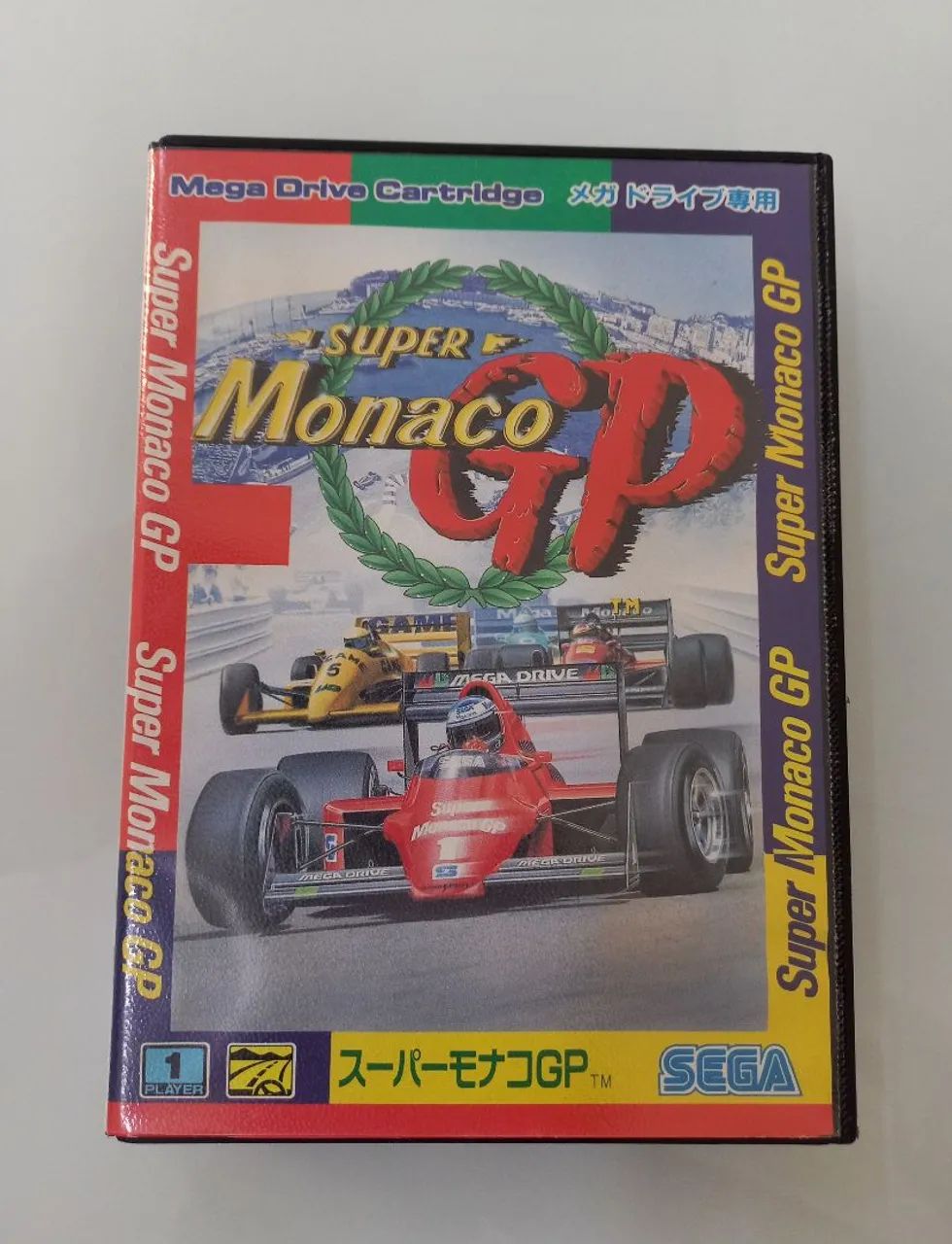  SUPER MÔNACO GP MEGA DRIVE JAPONÊS 