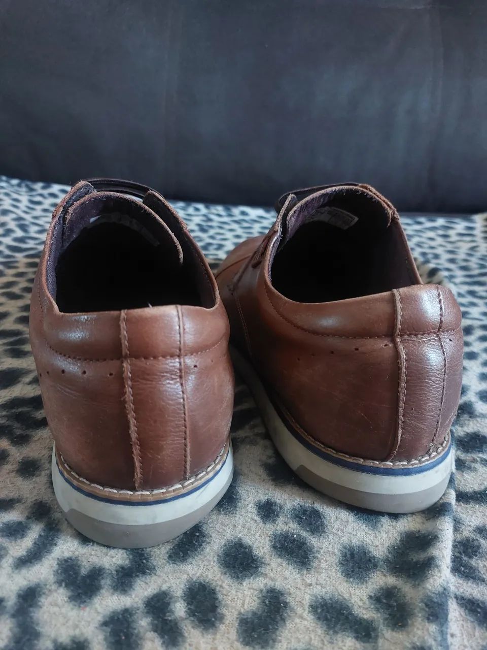Sapato Marrom Oxford n° 39 - Foto 4