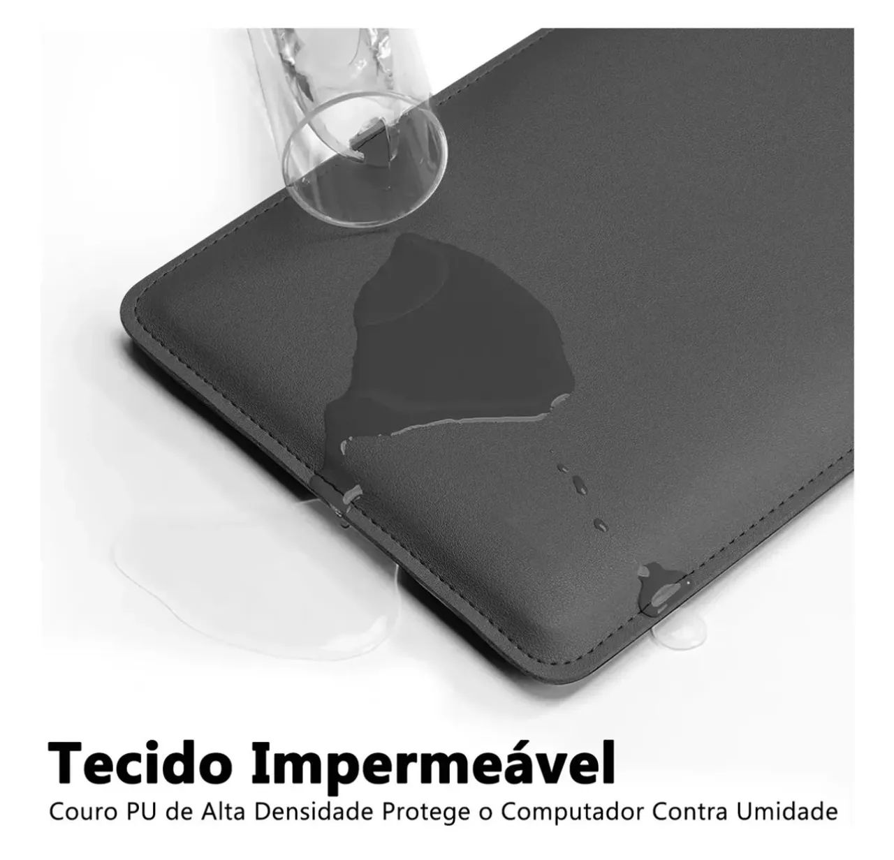 Capa em couro MacBook/notebook  - Foto 4