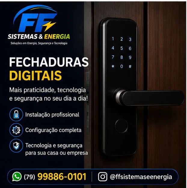 Fechadura Digital - Instalação e Configuração Profissional