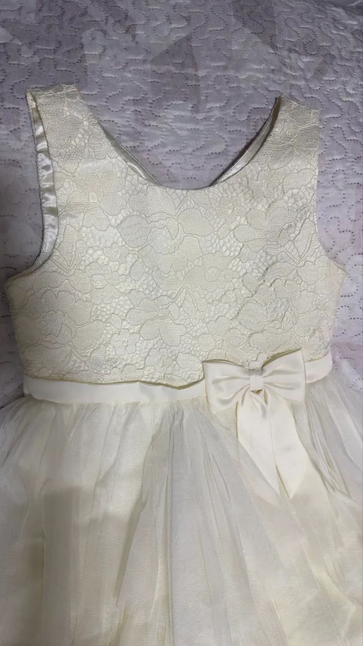 Vestido lindíssimo 9 a 10 anos  - Foto 4