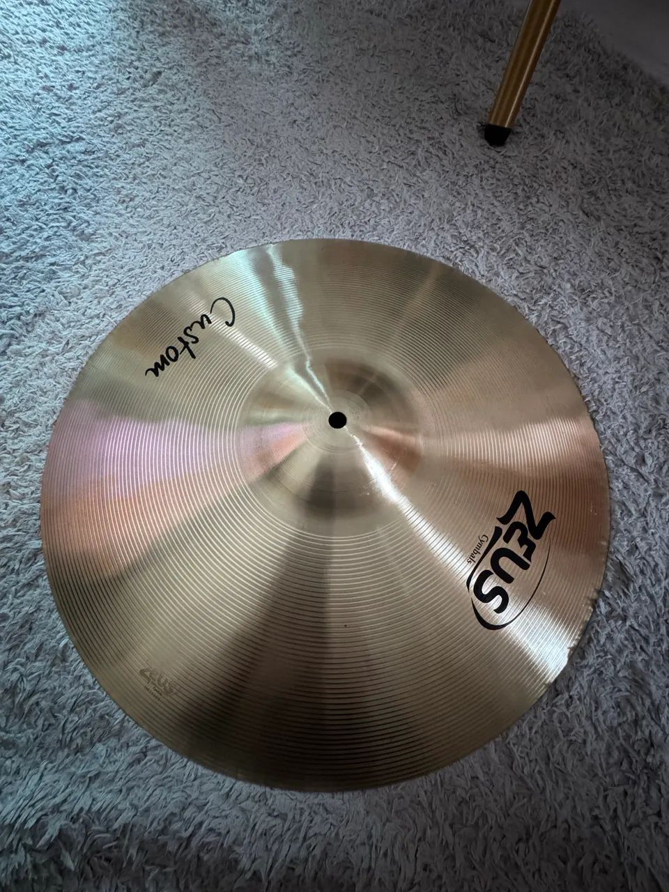 Pratos Zeus Crash + Chimbal - Instrumentos musicais - Altiplano