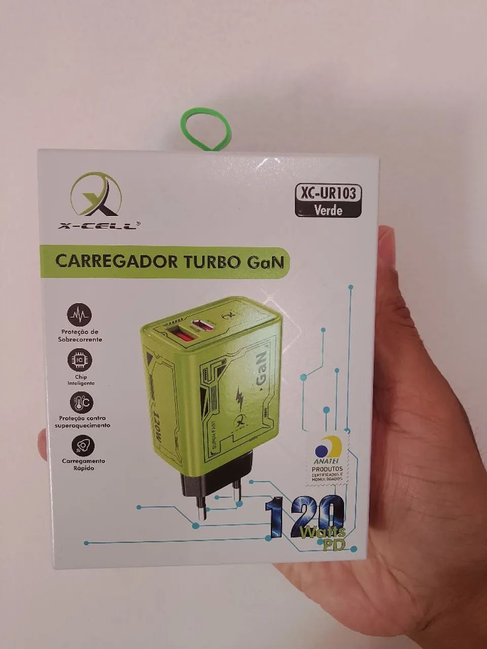 Carregador 120W  pd 4 em 1 SMARTPHONES e IPHONE 