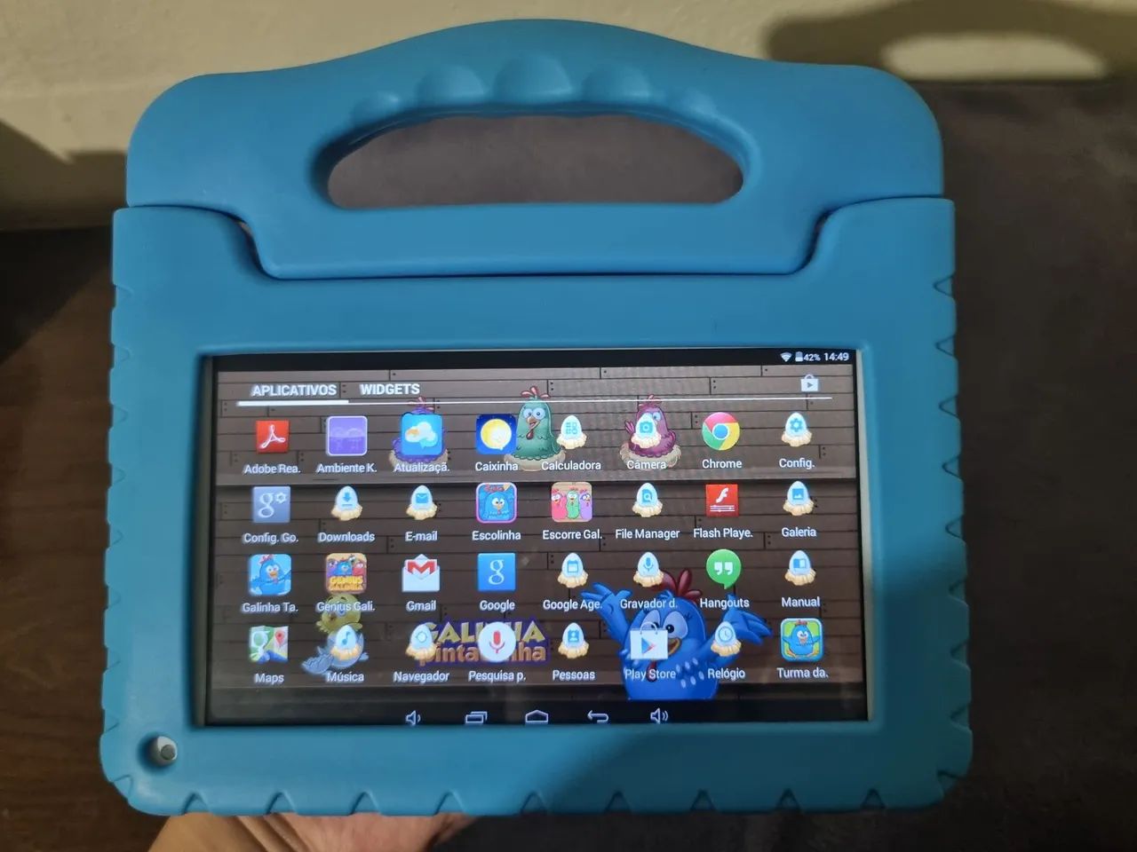 Tablet Infantil Personalizado da Galinha Pintadinha - Foto 5