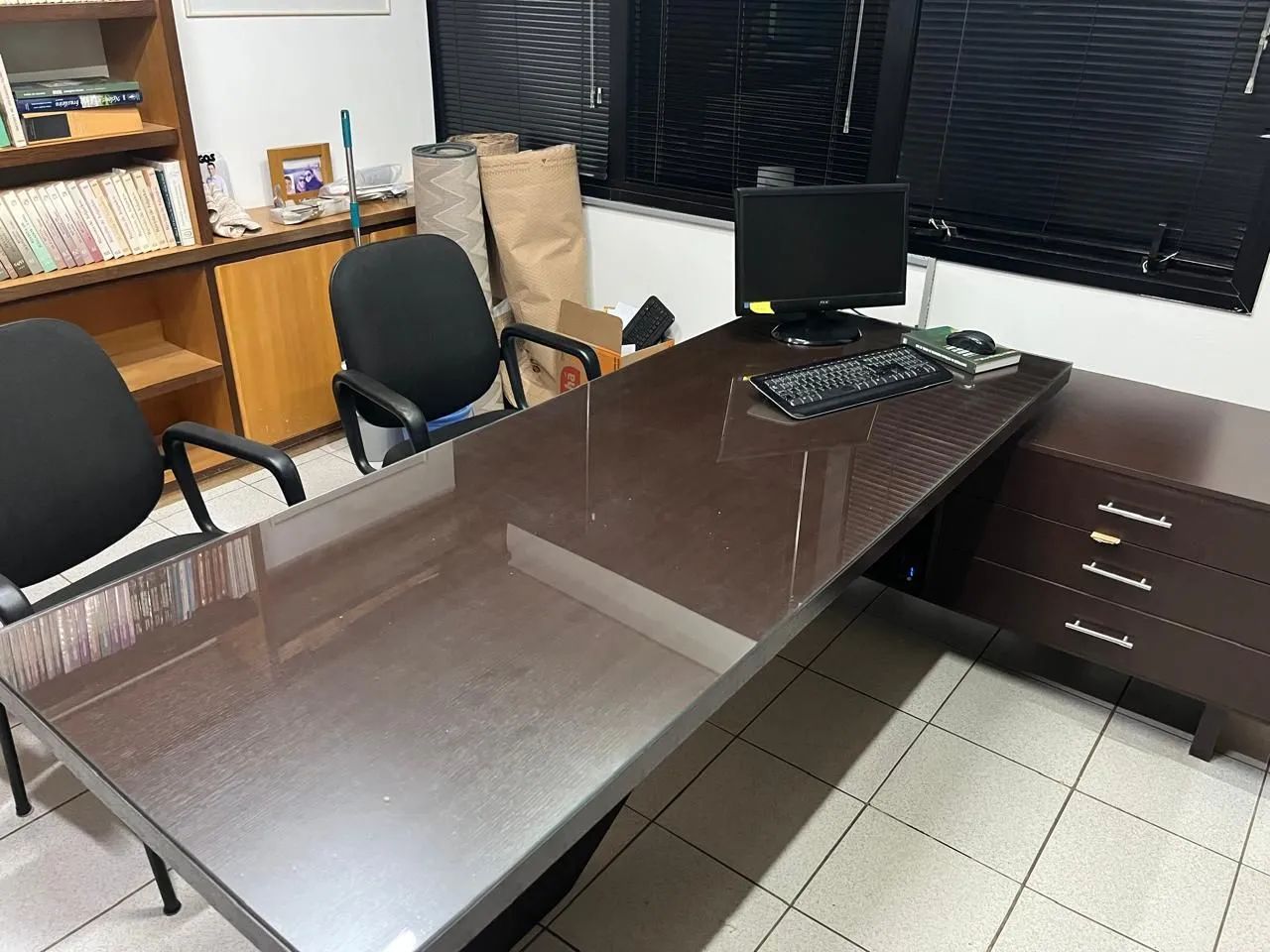 Mesa escritório grande  - Foto 2