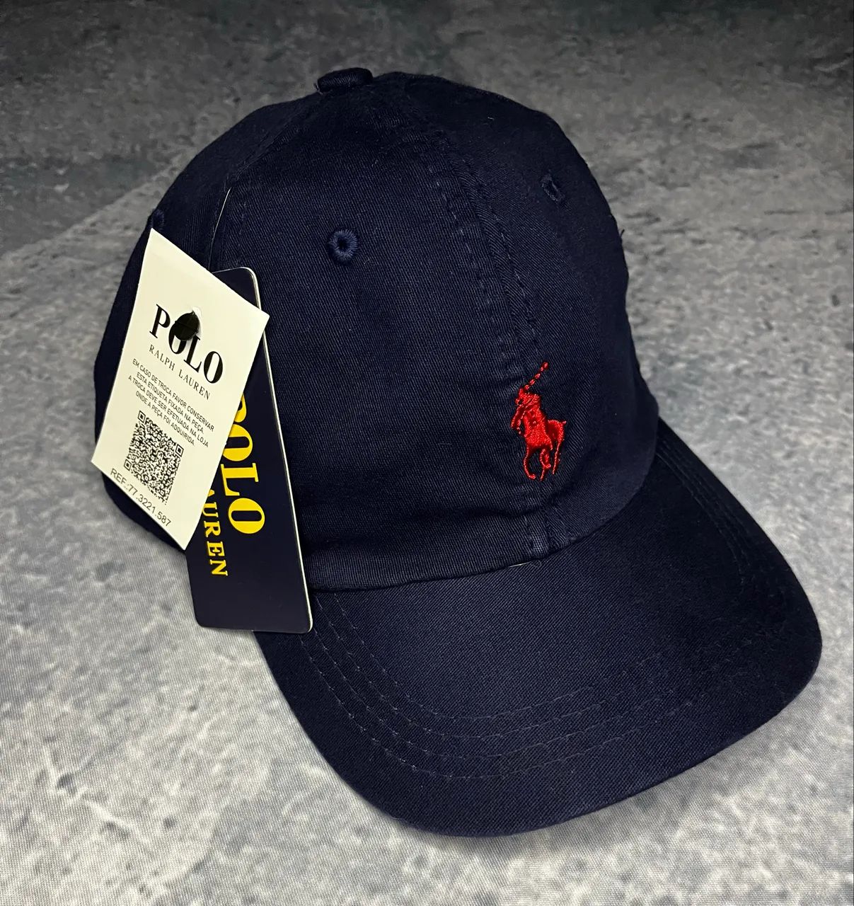 Boné Ralph Lauren Azul Marinho