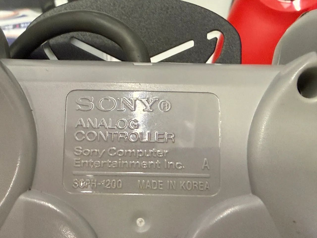 Controle DualShock Playstation 1 Serie A - Korea - Foto 5
