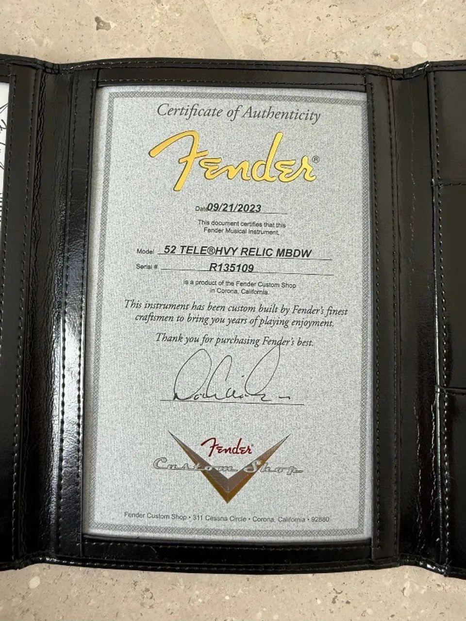 Fender Custom Shop Masterbuilt Dale Wilson 52 Telecaster Heavy Relic 2023 - Foto 5