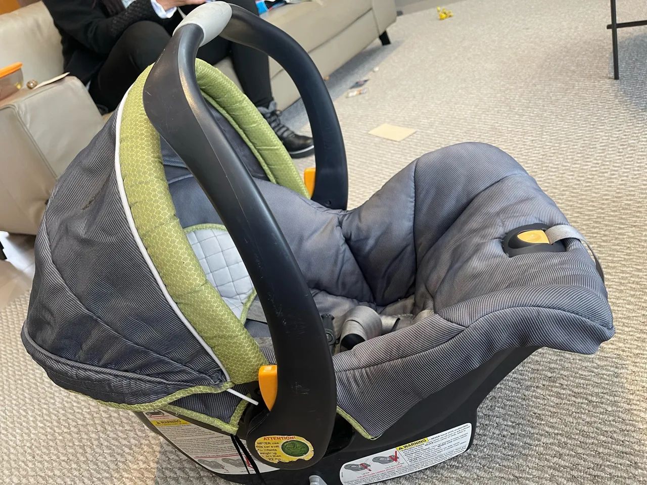 BEBÊ CONFORTO CHICCO IMPORTADO - COM BASE PARA CARRO - Foto 3