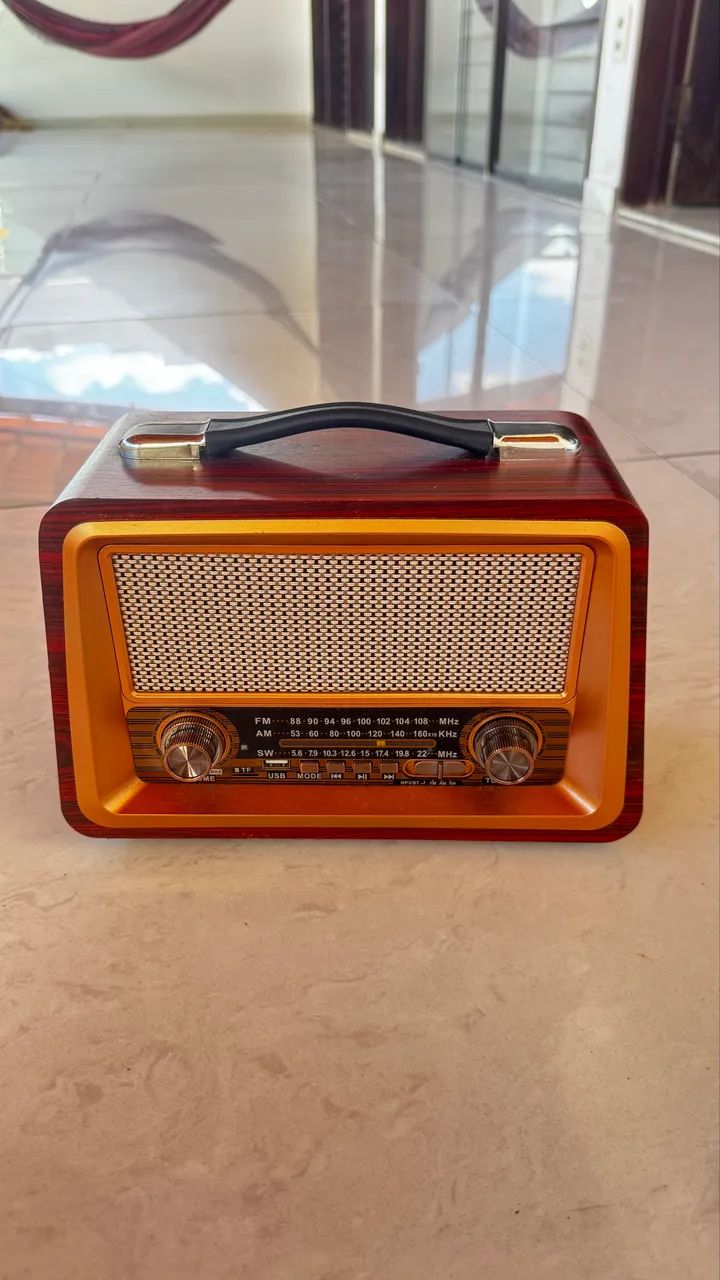 Rádio Estilo Retrô Vintage Am Fm
