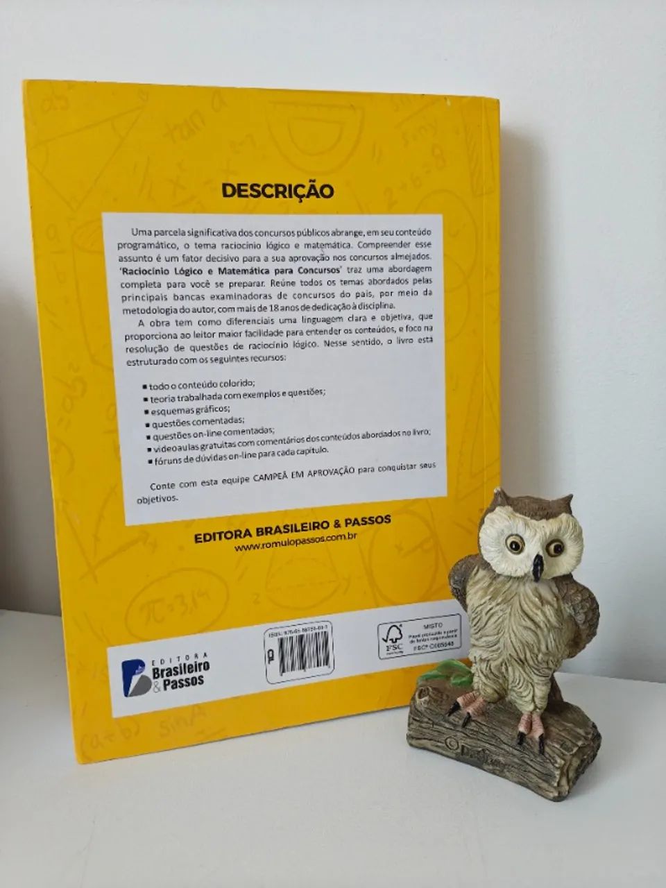 Raciocínio Lógico e Matemática para Concursos Bruno Villar 640