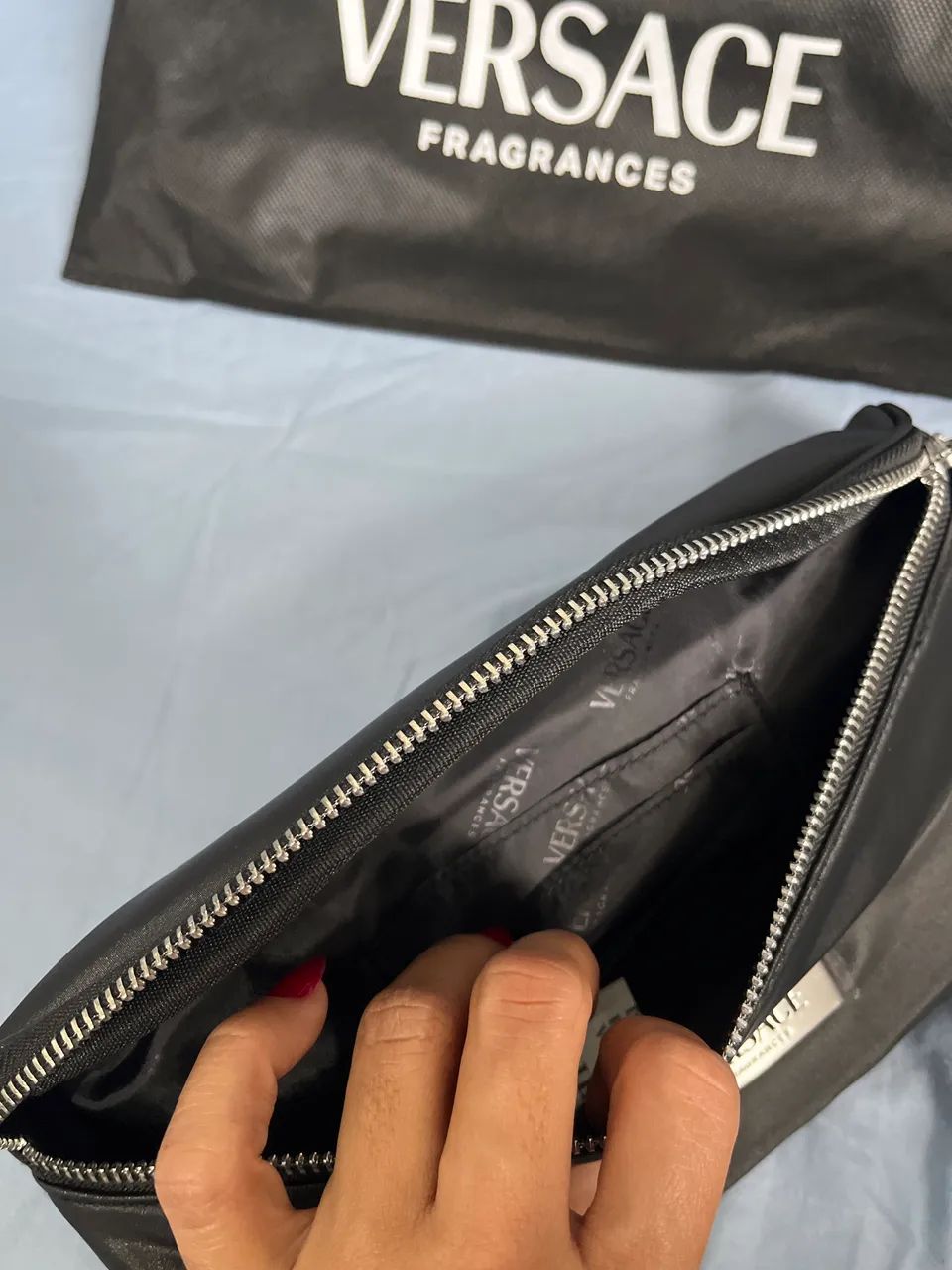 Pochete Versace Preta  - Foto 4
