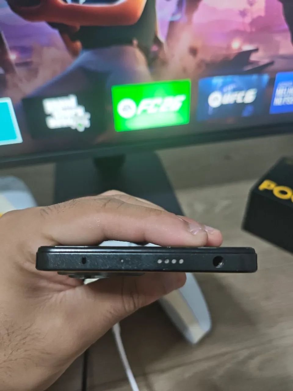 Poco x5 pro, amarelo, versão 128gb - Foto 4