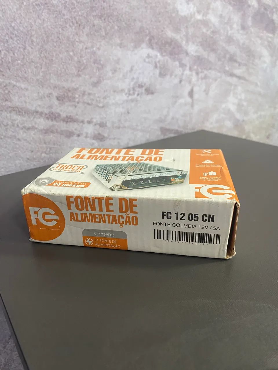fonte de alimentação chaveada "colmeia" da marca FC Fontes, modelo FC 12 05 CN.  - Foto 2