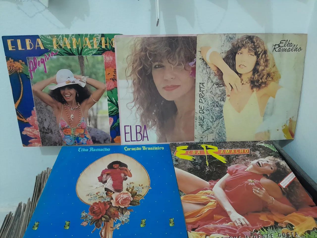 Lote de Discos da Elba Ramalho 