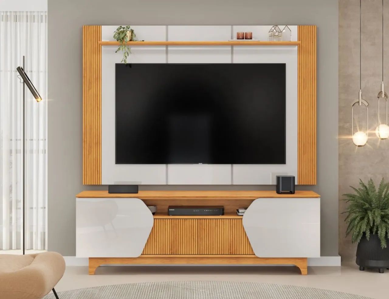 Painel mais Rack promoção 