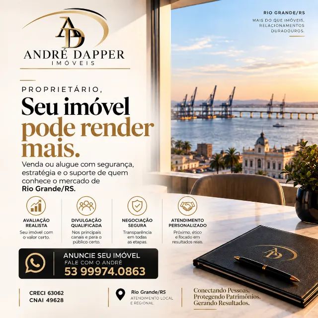 Tem um imóvel para alugar ou vender em Rio Grande?