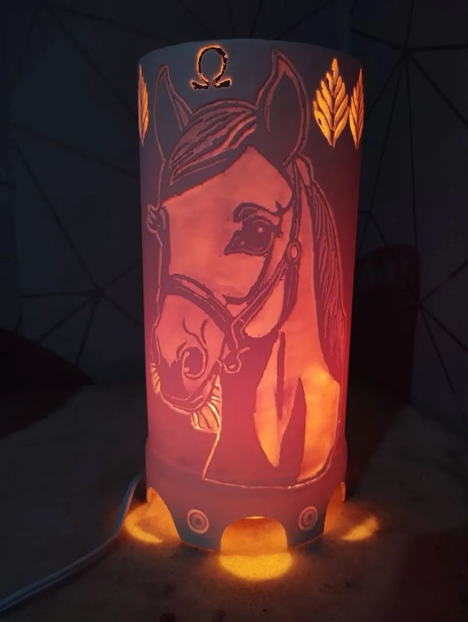 LUMINÁRIA DE PVC TEMA AGRONEGÓCIO 