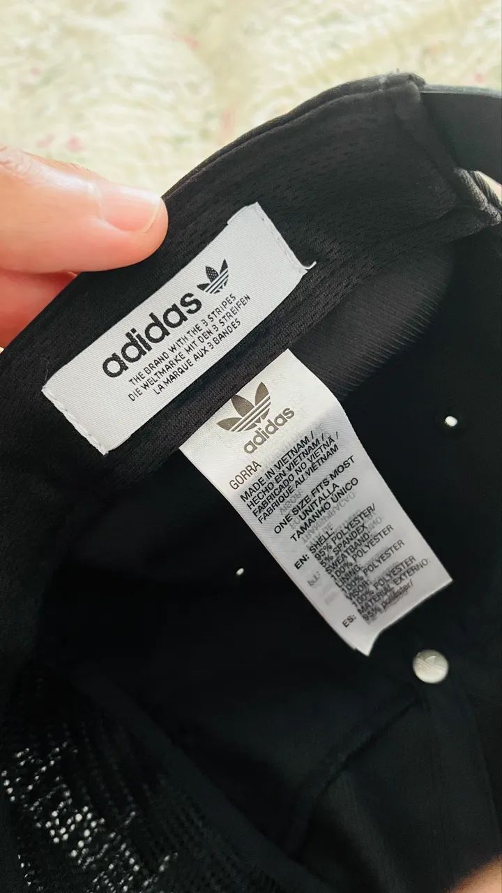 Boné Adidas Originals Preto - Foto 3