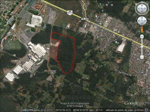 São José dos Pinhais- Área em frente à Renault c/ 425.743,00m²!! - Foto 3