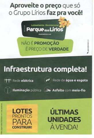 Loteamento residencial Parque dos Lirios - Rondonópolis/MT - Foto 2