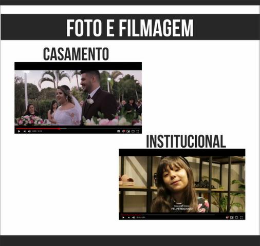Filmagem e Fotografia (Produtora Audiovisual)