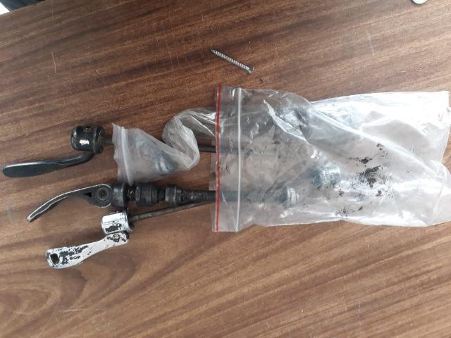Espetos, blocagem Shimano para bike