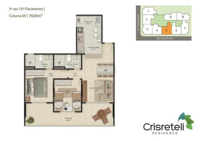Lançamento apartamentos de 2 quartos na Praia do Morro - Foto 7