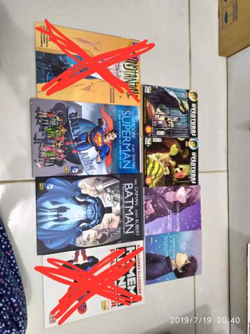 Vendo mangá, gibi, HQ LEIA DESCRIÇÃO