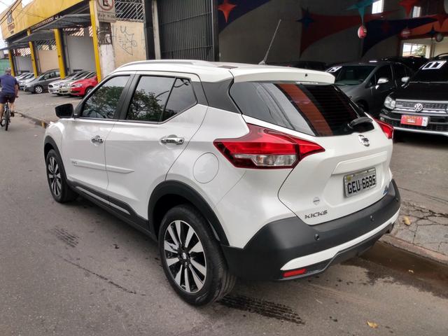 Nissan Kicks SL1.6 flex 2018 completo + couro com baixo km - Foto 8