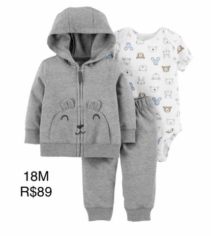 Conjuntos 3 peças Carters Fleece e Moletom - Foto 4