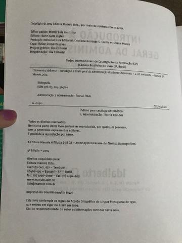 Livro Chiavenatto administração - Foto 2