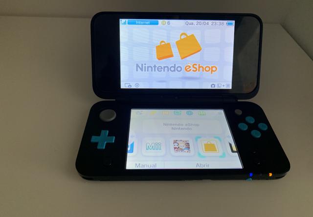 Nintendo 2DS XL + 2 Jogos + Case + Película - Foto 6