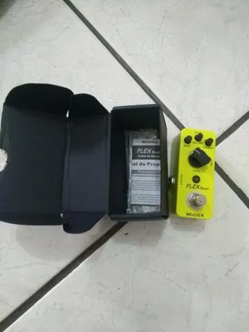 Pedal mooer flex boost aceito pedais pedaleira