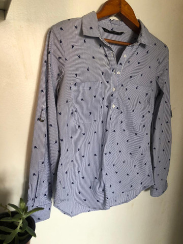 camisa social feminina pp